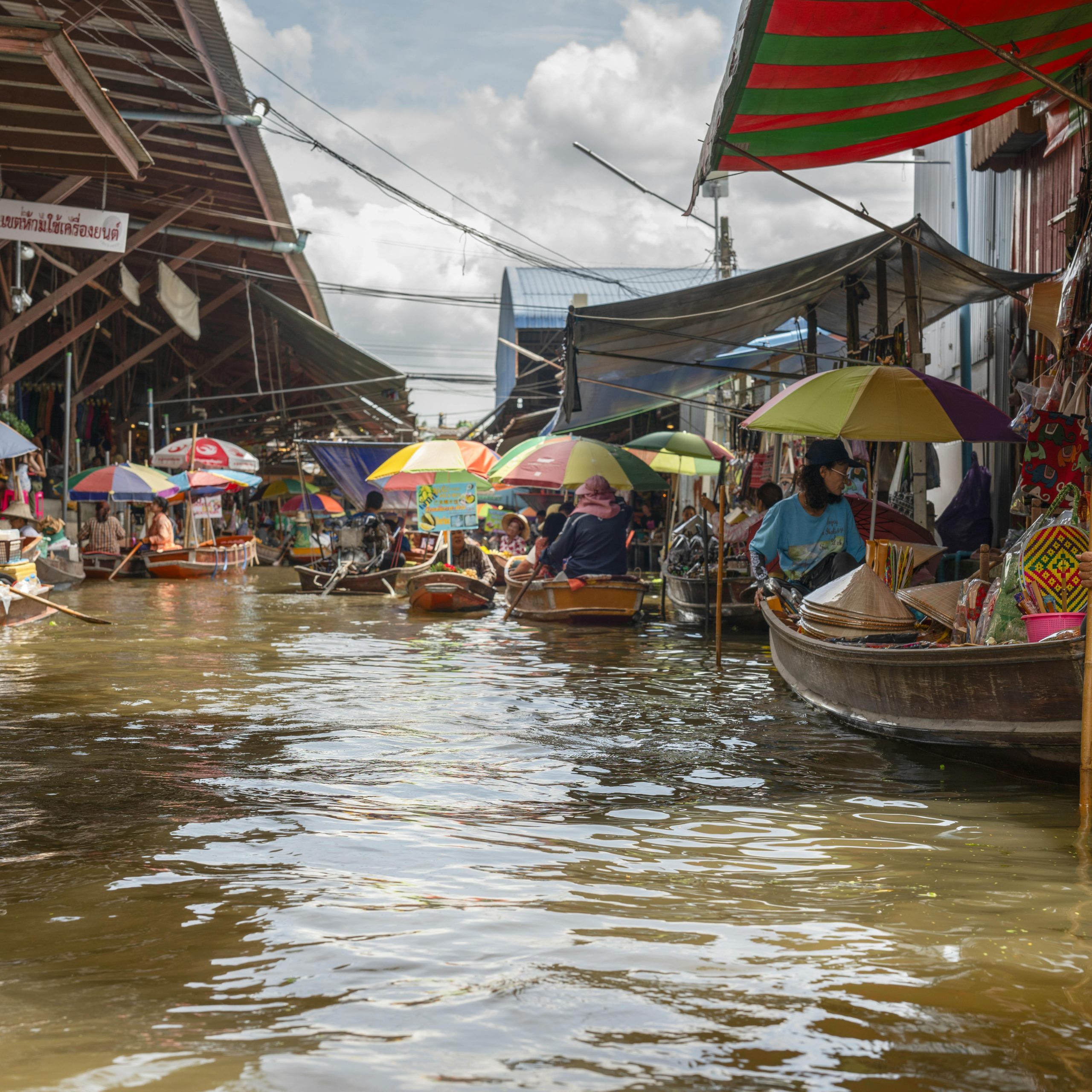 Day 3: Damnoen Saduak Floating Market & Mae Klong Railway Market